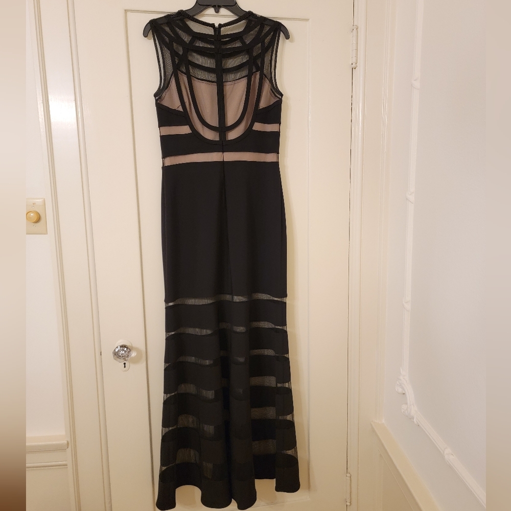 Js Collections Illusions Blaack Gown Full Length … - image 5